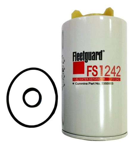 Filtro Separador Combustible Fs1242 33242 P551864 Con Vaso 