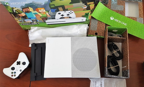 Xbox One S 4k 500gb Minecraft S/uso =nueva Mirala! Canje