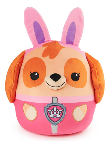 Paw Patrol Pascua Bunny Skye Squish Plush, Juguete Oficial D