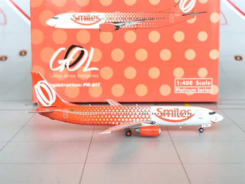 Miniatura Avião 1/400 Phoenix Gol B738