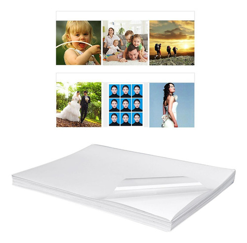 Papel De Calcomanía Para Impresora De Transparencia 25pcs