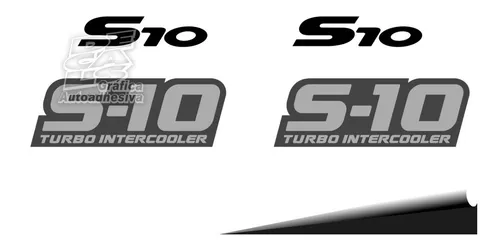 comprar Calcos Chevrolet S10 Turbo Intercooler + S10 De Puerta Kit