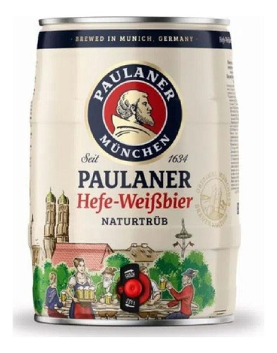 Cerveja Paulaner Weissbier 5 Litros