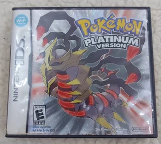 Pokémon Platinum Version Nintendo Ds (sem O Jogo!)