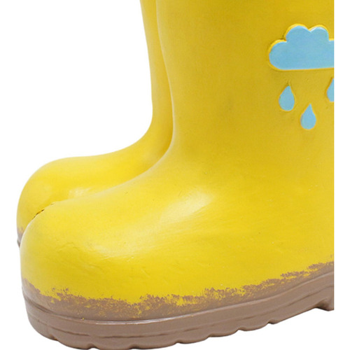 Botas De Lluvia Figurina Maceta De Flores, Maceta De