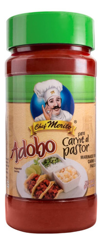 Chef Merito Adobo Carne Al Pastor, 18.0 Onzas
