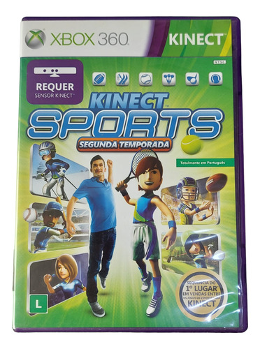 Jogo Kinect Xbox 360 Sports