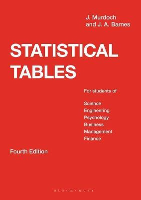 Libro Statistical Tables : For Students Of Science Engine...