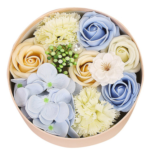 Caja De Regalos Con Forma De Flor De Jabón Para El Día De Sa