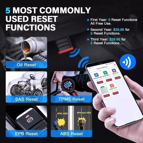 Scanner Launch Thinkcar Obd2 Bluetooth Easydiag Envio Já