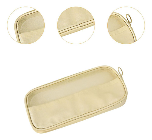 Bolsa De Maquillaje De Malla Boletería De 22cmx10.5cmx1.5cm
