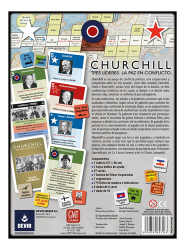 Churchill-juego De Mesa-devir