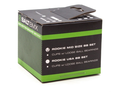 Imagen 4 de 5 de Caja Salt Bmx Rookie Mid 22mm ¡a Rulemanes ! Linea Pro