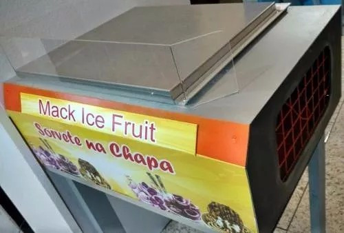 Maquina De Sorvete Na Chapa Fria