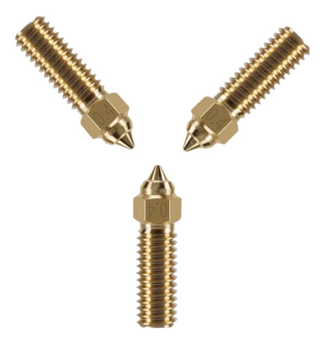 Kit 3x Nozzle 04mm P/ Creality K1/k1max Ke Impressora3d Full