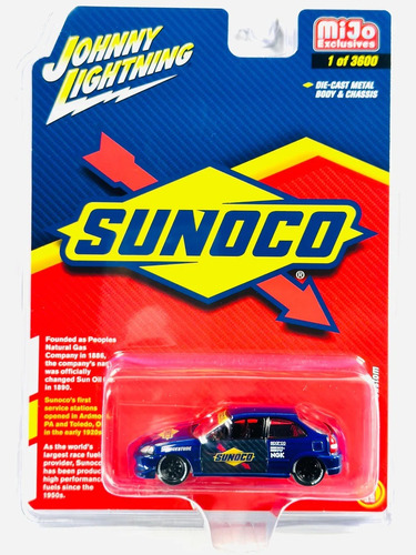 Johnny Lightning Mijo Exclusive Sunoco 1998 Honda Civic 