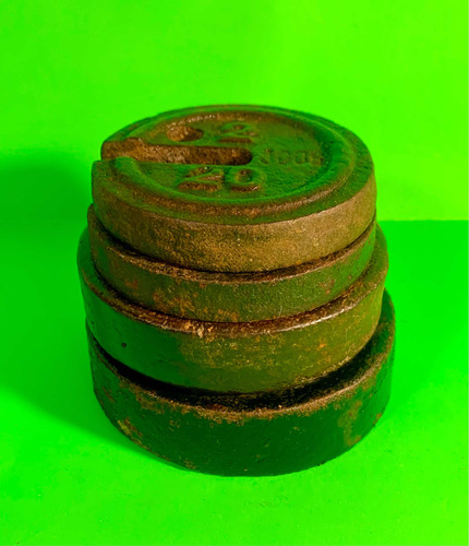 Pilones Antiguos Para Balanza (Usado)