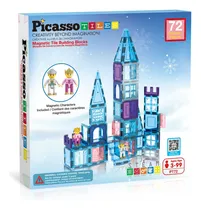 Comprar Bloques Magnéticos Castillo De Hielo Con Princesa De 72 Pzs