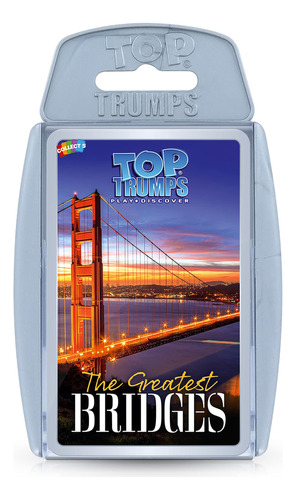 Top Trumps Juego De Cartas The Greatest Bridges - Juegos Fa.