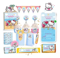 Comprar Kit Imprimible Hello Kitty Verano Candy Bar