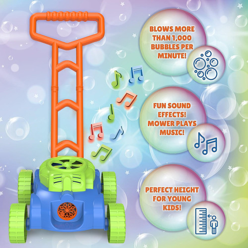 Cortacésped De Juguete Que Hace Burbujas Para Niños