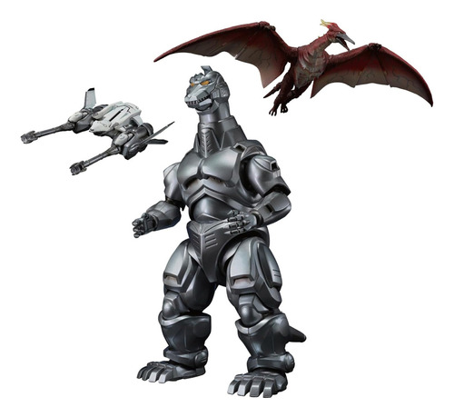 Sh Monsterarts Mechagodzilla Garuda & Fire Rodan Decisive