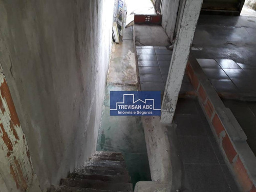 Salão Comercial Para Locação No Planalto/sbc 130m², 3 Salas - Sl0051