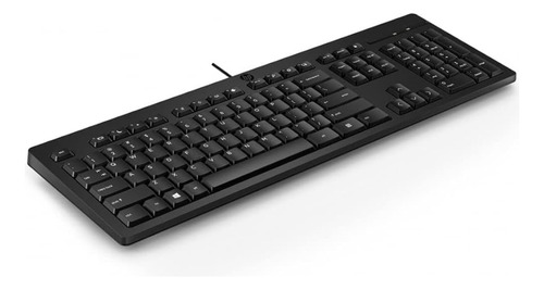 2 Kit Teclado/mouse Alambrico Hp, 125 Wired Keyboard La