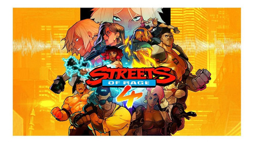 Streets of Rage 4  Standard Edition Dotemu PC Digital