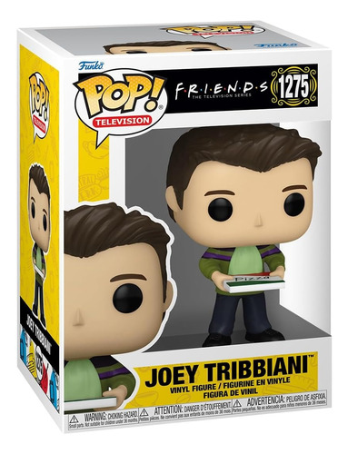 Joey Tribbiani Con Pizza Funko Pop Friends Serie Tv 