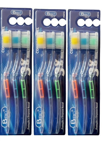 Escova Dente Luxo Dental Adulto Pacote 18 Unidades Doação