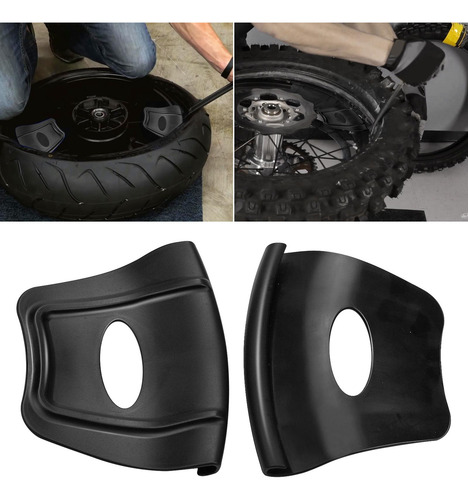 2 Par De Llantas Protectoras Para Llantas Y Negro