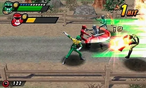 Jogo Power Rangers: Mega Force Bandai Namco Nintendo 3DS com o