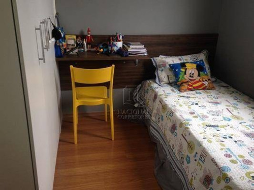 Cobertura Com 3 Dormitórios À Venda, 128 M² Por R$ 450.000,00 - Bangu - Santo André/sp - Co1954