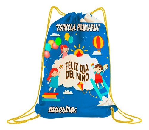 Dulceros Morralitos Personalizado-feliz Día Del Niño! 60pz