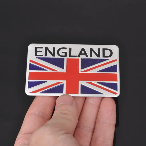 Emblema Rectangular Inglaterra Mini Cooper Land Rover Jaguar