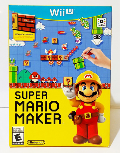 Super Mario Maker Juego Wii U Físico (en Caja)
