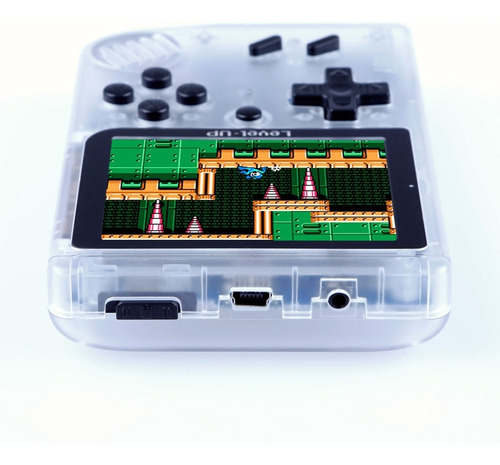 Consola Retro Boy Level Up Juego Portatil 168 Juegos A Bateria Recargable
