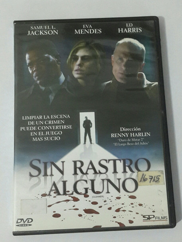 Pelicula Sin Rastro Alguno - Dvd Original - Los Germanes