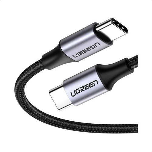 Cable Carga Rapida Ugreen 3a 60w & Datos Usb C - Usb C - 1m