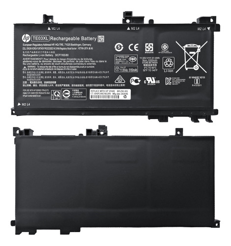 Batería Original Notebook Hp Pavilion 15-bc401la Nueva