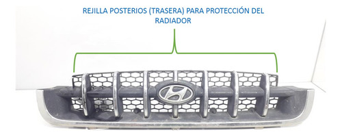 Rejilla Para Parrilla Hyundai Atos 2000 2001 Original Nueva