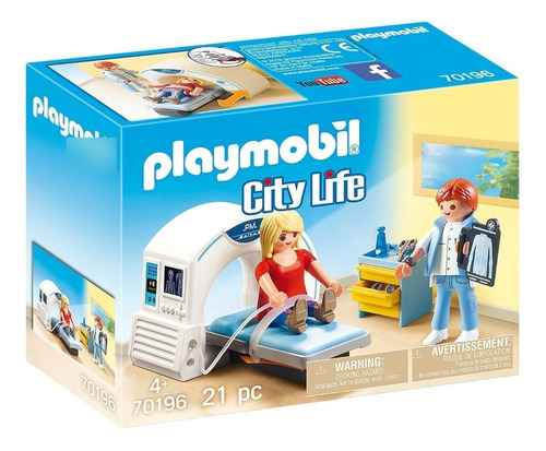 Playmobil Linea Hospital - Sala De Radiologia - 70196