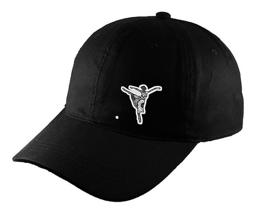 Gorra Clasica Algodón Negra Ballet Rr61