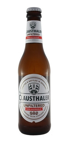 Cerveza Sin Alcohol Clausthaler Unfiltered Porron 330 Ml