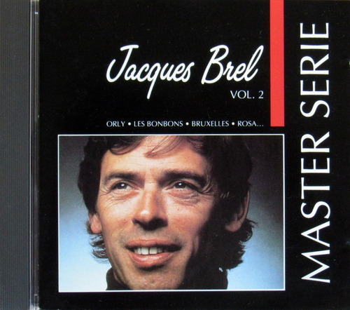 Cd Frances - Jacques Brel - Master Serie Vol.2 ***excelente! (Usado)