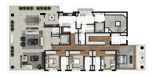 Imagem 17 de 22 de Apartamento À Venda No Bairro Ibirapuera - São Paulo/sp - O-3646-10336