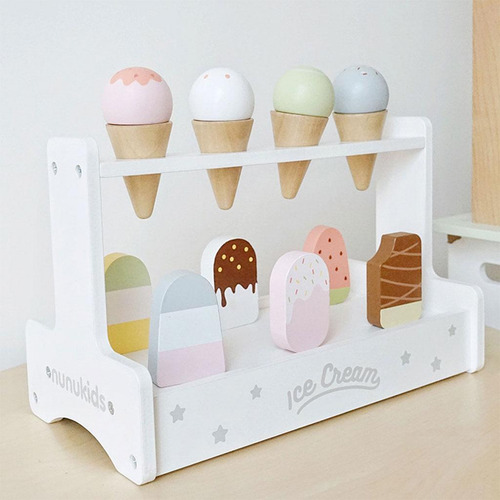 Juguete Colorido Del Helado Que Simula El Juego Del Juguete