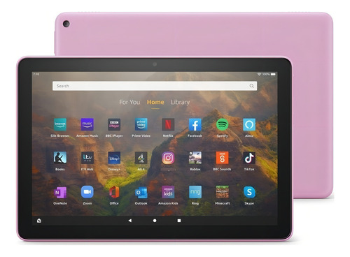 Tablet 2021 Kftrwi 10.1 32gb Lavander 3gb De Memoria Ram Lavander