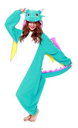 Dragon Kigurumi Blue